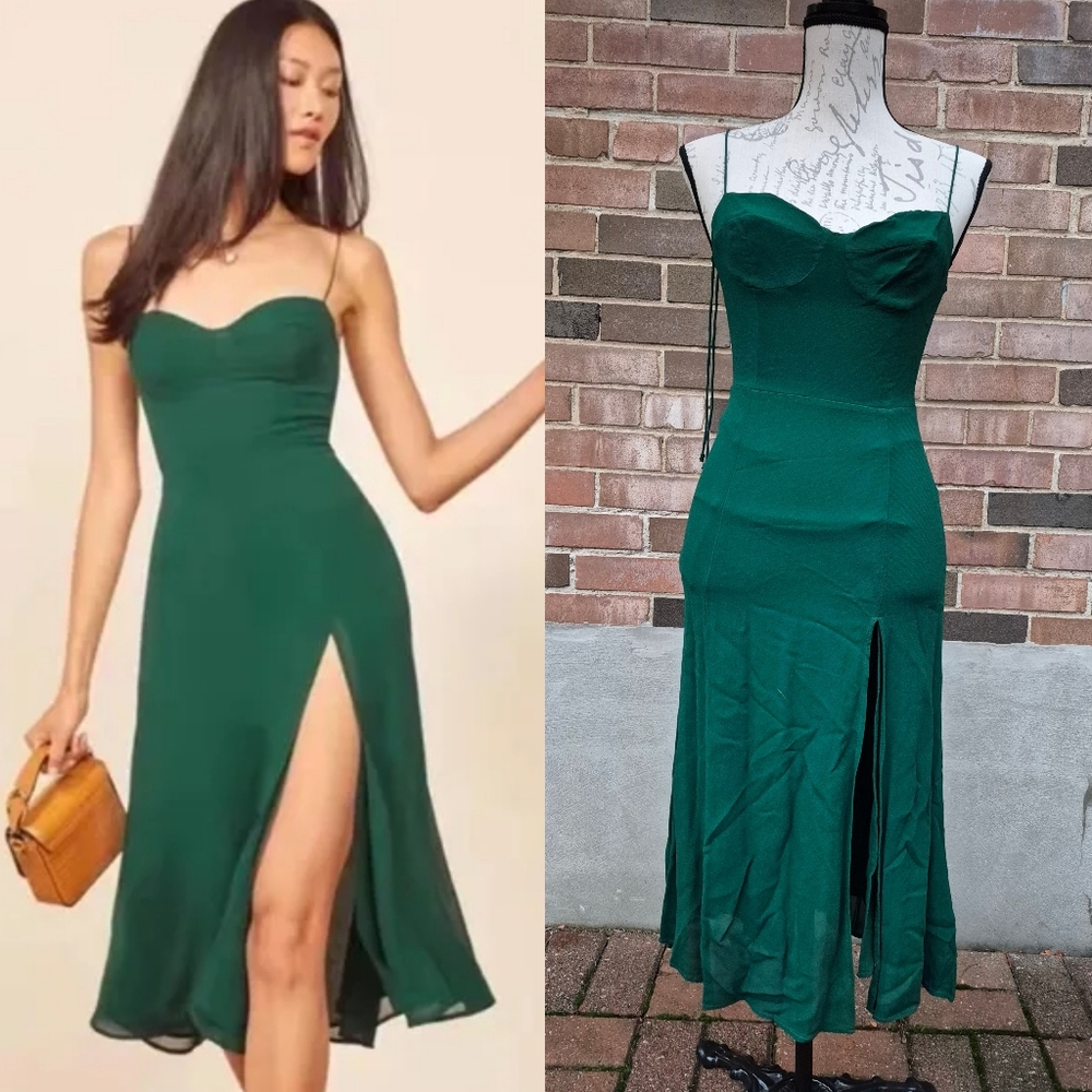 Reformation Juliette Midi Dress Size 4